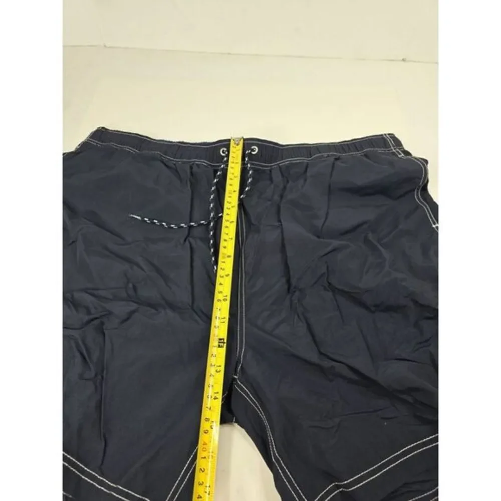 Nautica Shorts Mens XXL Board Shorts Swim Trunks Mesh Lining Blue‎ Summer Beach